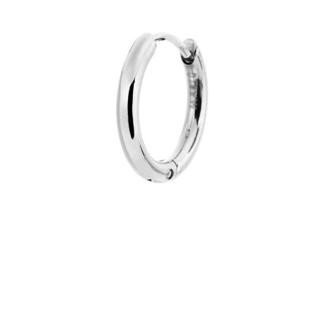 Mono Orecchino Unisex Marlù 2OR0051 Cerchio Acciaio Silver