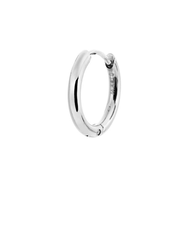 Mono Orecchino Unisex Marlù 2OR0051 Cerchio Acciaio Silver