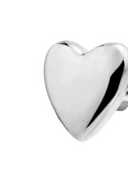 Mono Orecchino Donna Marlù 18OR125 Cuore in Acciaio Silver