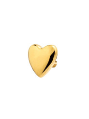 Mono Orecchino Donna Marlù 18OR125G Cuore in Acciaio Oro
