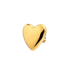 Mono Orecchino Donna Marlù 18OR125G Cuore in Acciaio Oro