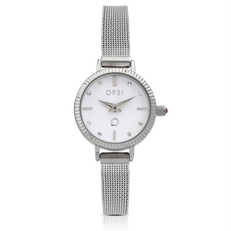 Orologio Donna Ops Fine OPSPW-1127 in Acciaio Silver 21mm