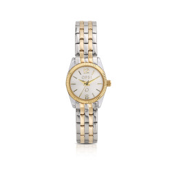 copy of copy of copy of copy of copy of Collana Donna OpsObject OPSCL-1028 In Acciaio Oro Con Iniziale M E Zirconi