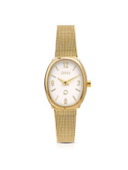 Orologio Donna Bond OPSPW-1126 in Acciaio Oro Ovale