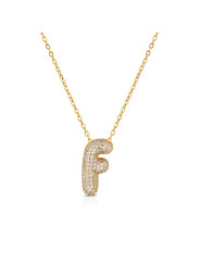 copy of copy of copy of copy of Collana Donna OpsObject OPSCL-1041 Teddy Orso Acciaio Oro e Cristalli