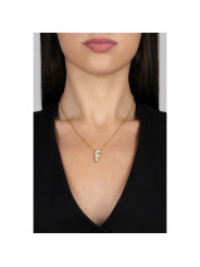 copy of copy of copy of copy of Collana Donna OpsObject OPSCL-1041 Teddy Orso Acciaio Oro e Cristalli