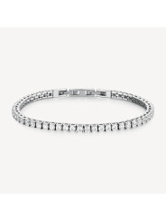Bracciale Uomo Brosway BVD32 Tennis Acciaio Silver
