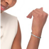 Bracciale Unisex Marlù 30BR0014 Catena Corda in Acciaio Silver 6,8mm