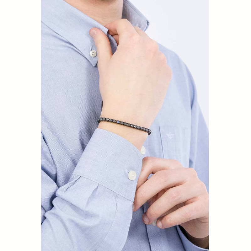 Bracciale Uomo Brosway Tennis BVD12 Avantgarde Acciaio Nero