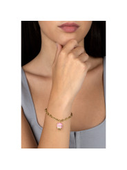 Bracciale Donna Ops Objects OPSBR-977 MyBell in Acciaio Oro e Campana Rosa