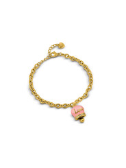 Bracciale Donna Ops Objects OPSBR-977 MyBell in Acciaio Oro e Campana Rosa