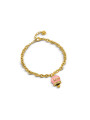 Bracciale Donna Ops Objects OPSBR-977 MyBell in Acciaio Oro e Campana Rosa
