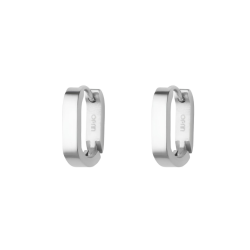Orecchini Donna Liujo LJ3001 Quadrati in Acciaio Silver