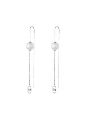 copy of copy of copy of copy of Orecchini Donna Liujo LJ2987 Sfere Pendenti Acciaio Silver