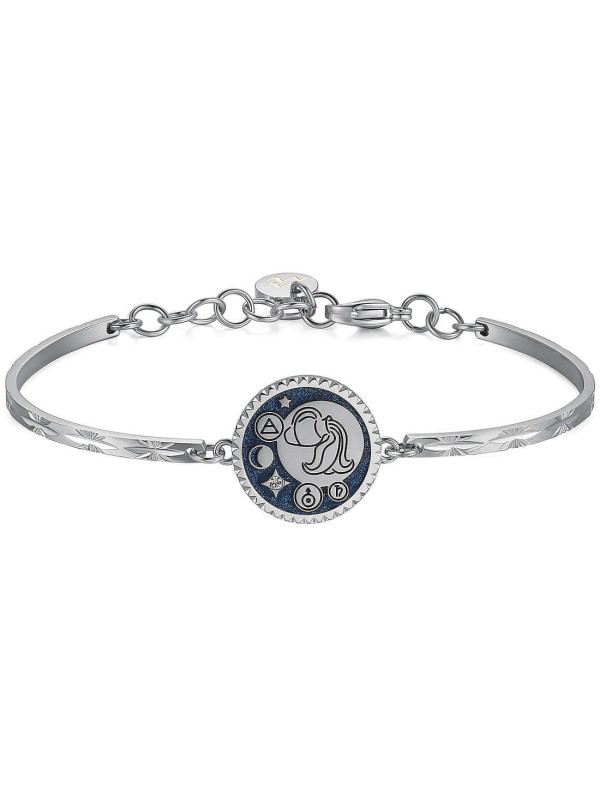 Bracciale Donna Brosway Bhk377 Segno Zodiacale Acquario in Acciaio