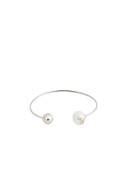 Bracciale Donna Liujo LJ3013 Rigido in Acciaio Silver con Perla