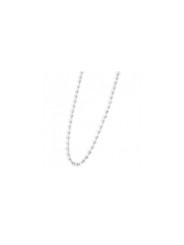 Collana di perle Marlù 2CA0033-W in acciaio, con perline di diametro 4.30 mm