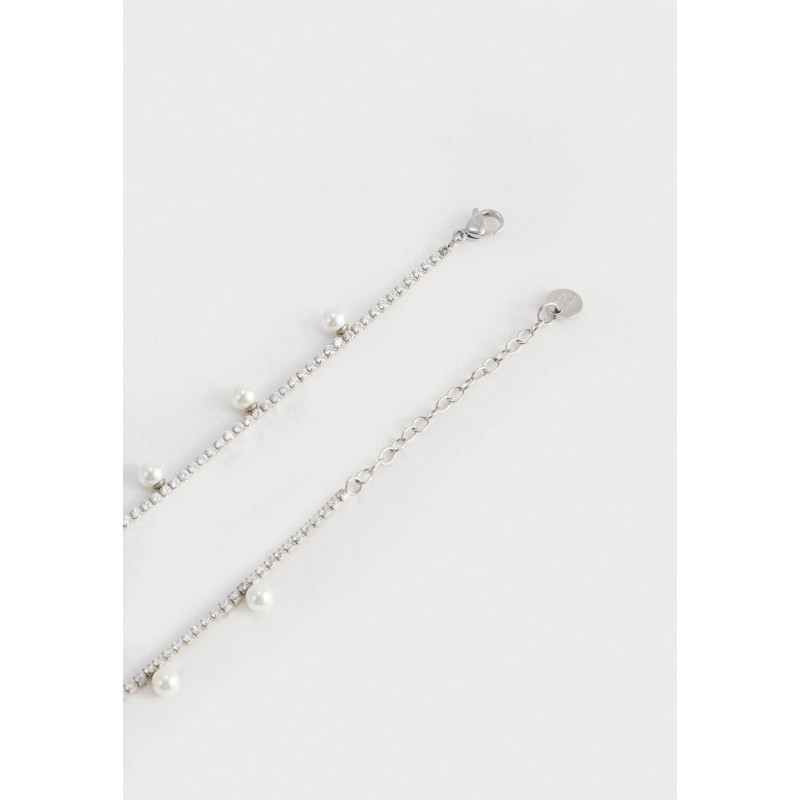 copy of Bracciale Donna Liujo LJ3013 Rigido in Acciaio Silver con Perla