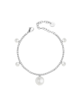 copy of Bracciale Donna Liujo LJ3013 Rigido in Acciaio Silver con Perla