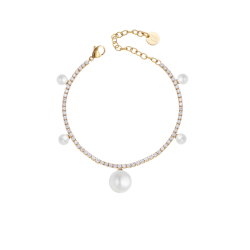 copy of copy of Bracciale Donna Liujo LJ3013 Rigido in Acciaio Silver con Perla