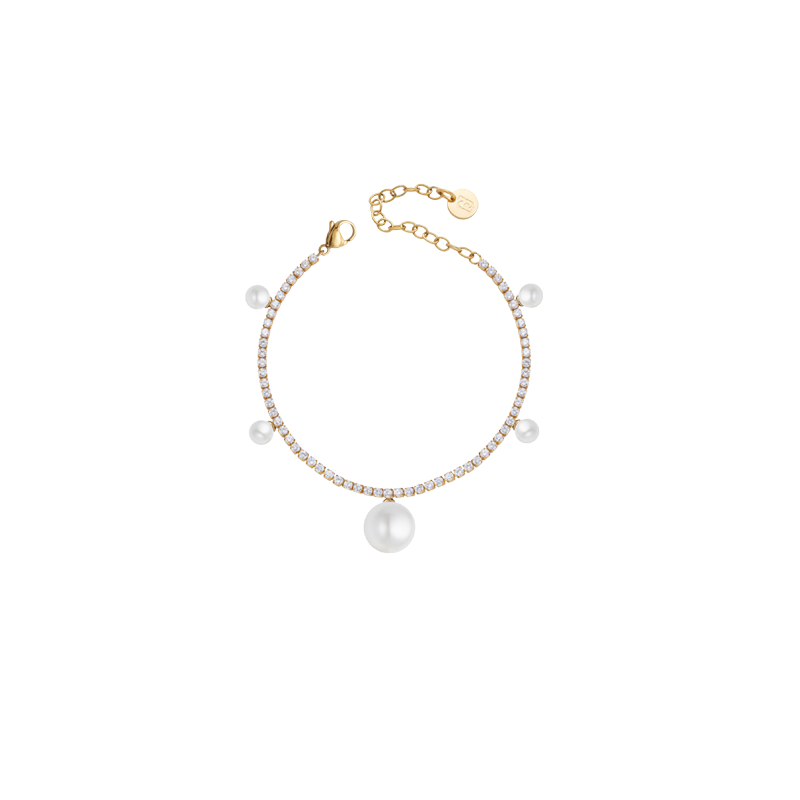 copy of copy of Bracciale Donna Liujo LJ3013 Rigido in Acciaio Silver con Perla