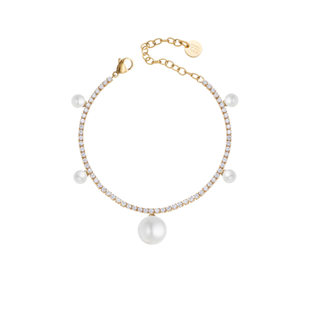 copy of copy of Bracciale Donna Liujo LJ3013 Rigido in Acciaio Silver con Perla