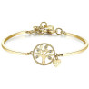 Bracciale da Donna Brosway Chakra BHK400 Mistici con Albero della Vita Oro