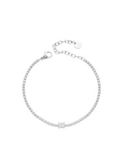 Bracciale Donna Liujo LJ3031 Tennis in Acciaio Silver