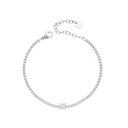 Bracciale Donna Liujo LJ3031 Tennis in Acciaio Silver