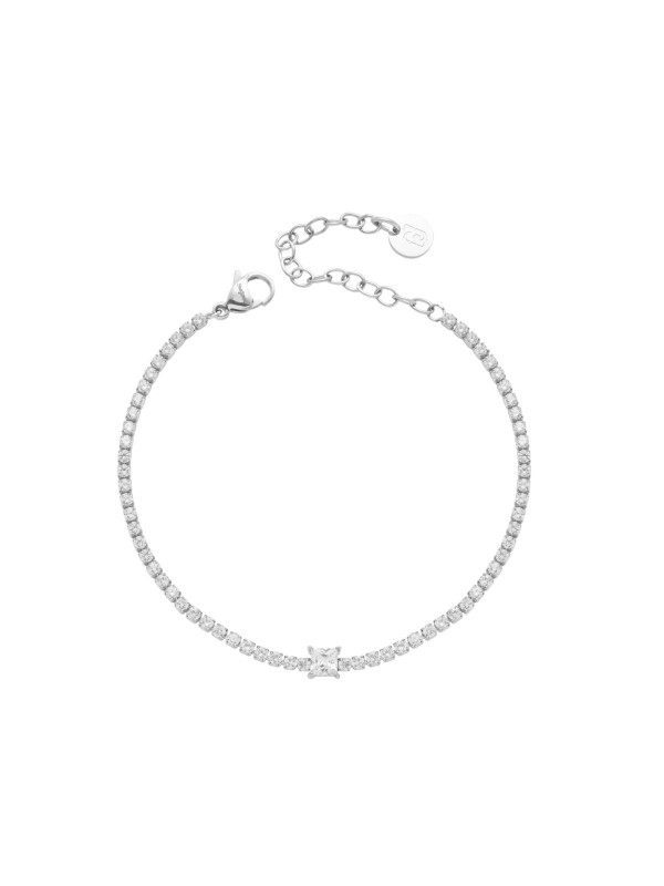 Bracciale Donna Liujo LJ3031 Tennis in Acciaio Silver