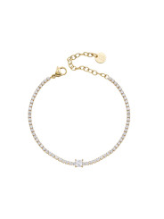 Bracciale Donna Liujo LJ3034 Tennis in Acciaio Oro