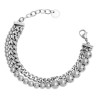 Bracciale Donna Liujo LJ3048 Groumette e Sfere Acciaio Silver