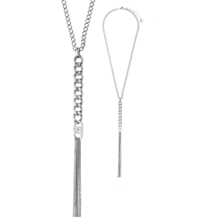 Collana Donna Liujo LJ3052 Multifilo in Acciaio Silver