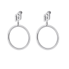 Orecchini Donna Liujo LJ3055 Rigidi in Acciaio Silver
