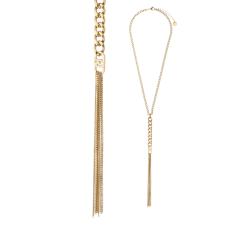 Collana Donna Liujo LJ3056 Multifilo in Acciaio Oro