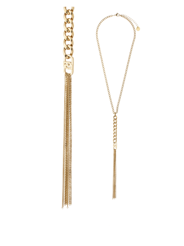Collana Donna Liujo LJ3056 Multifilo in Acciaio Oro