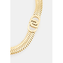 Bracciale Donna Liujo LJ3068 Snake in Acciaio Oro