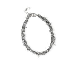 Collana Donna Liujo LJ3072 Multifilo in Acciaio Silver