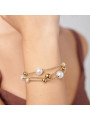 Bracciale Donna Brosway BPC59 Perfect in Acciaio Oro e Perle