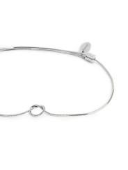 Bracciale Unisex Marlù 25BR0001-S con nodo catena snake Silver
