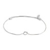 Bracciale Unisex Marlù 25BR0001-S con nodo catena snake Silver