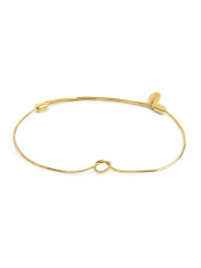 Bracciale Unisex Marlù 25BR0001G-M con nodo catena snake Oro