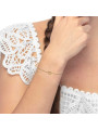 Bracciale Unisex Marlù 25BR0001G-S con nodo catena snake Oro