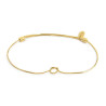 Bracciale Unisex Marlù 25BR0001G-S con nodo catena snake Oro