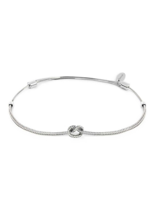 copy of copy of copy of copy of copy of copy of copy of Bracciale Unisex Marlù 25BR0001-M con nodo catena snake Silver