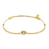 Bracciale Unisex Marlù 25BR0002G-M con nodo catena foxtail Oro