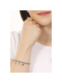 Bracciale Donna Brosway Chakra BHKB114 in Acciaio, Quadrifoglio Porta Fortuna