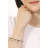 Bracciale Donna Brosway Chakra BHKB114 in Acciaio, Quadrifoglio Porta Fortuna