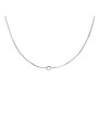 Collana Marlù Donna 25CN0001 Silver con Nodo e Catena Snake | Collane Marlù