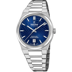 Orologio Festina Donna Swiss Made F20083/2 Automatico in Acciaio Silver